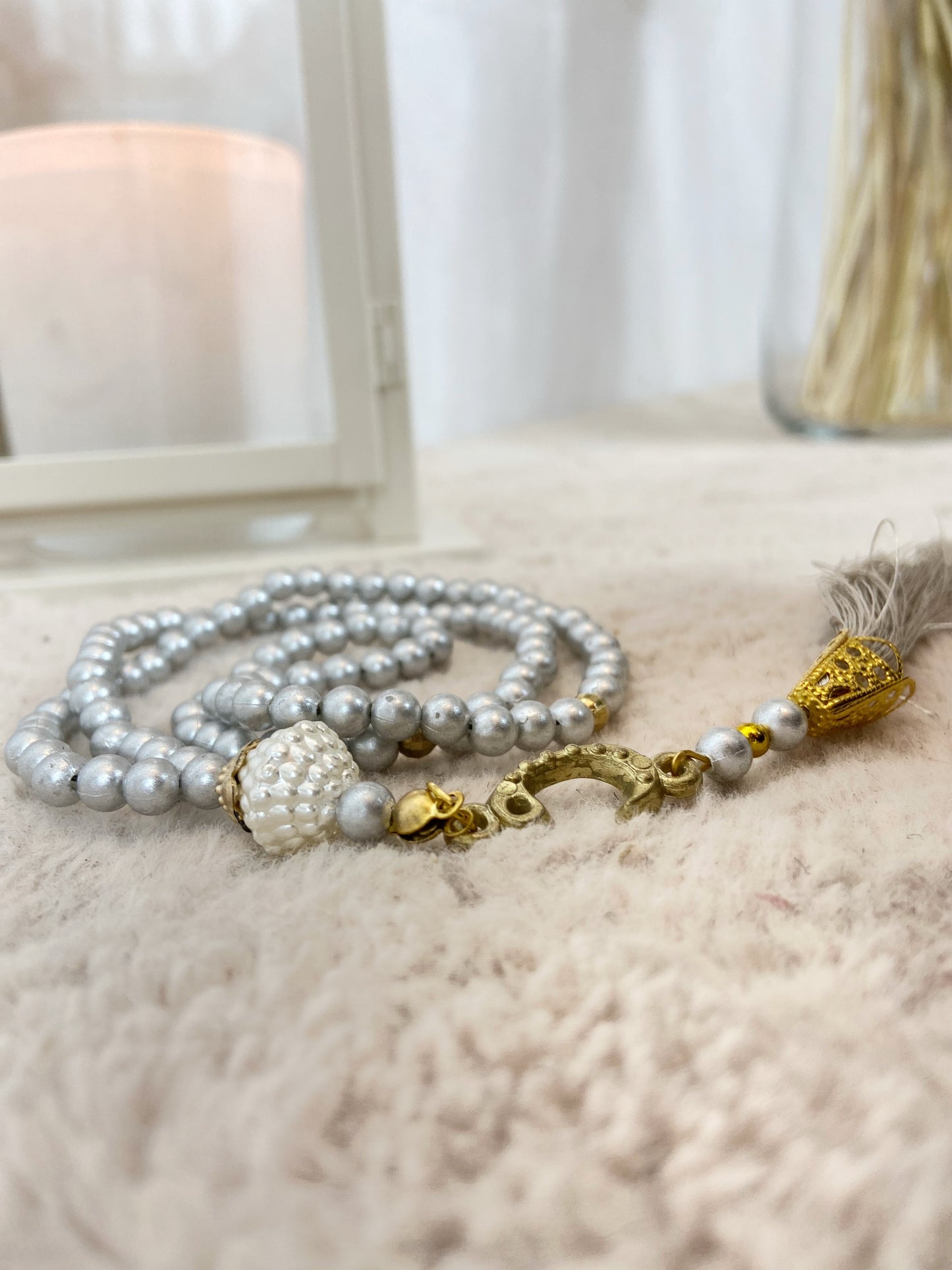 Tasbih / Chapelet Blanc