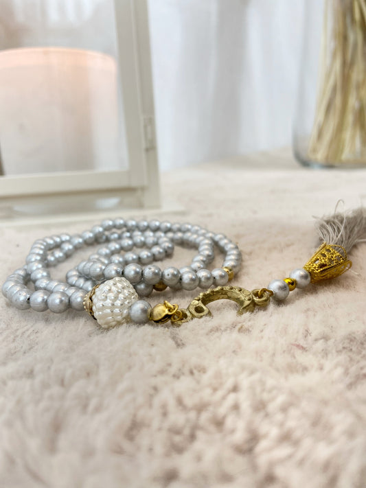 Tasbih / Chapelet Blanc