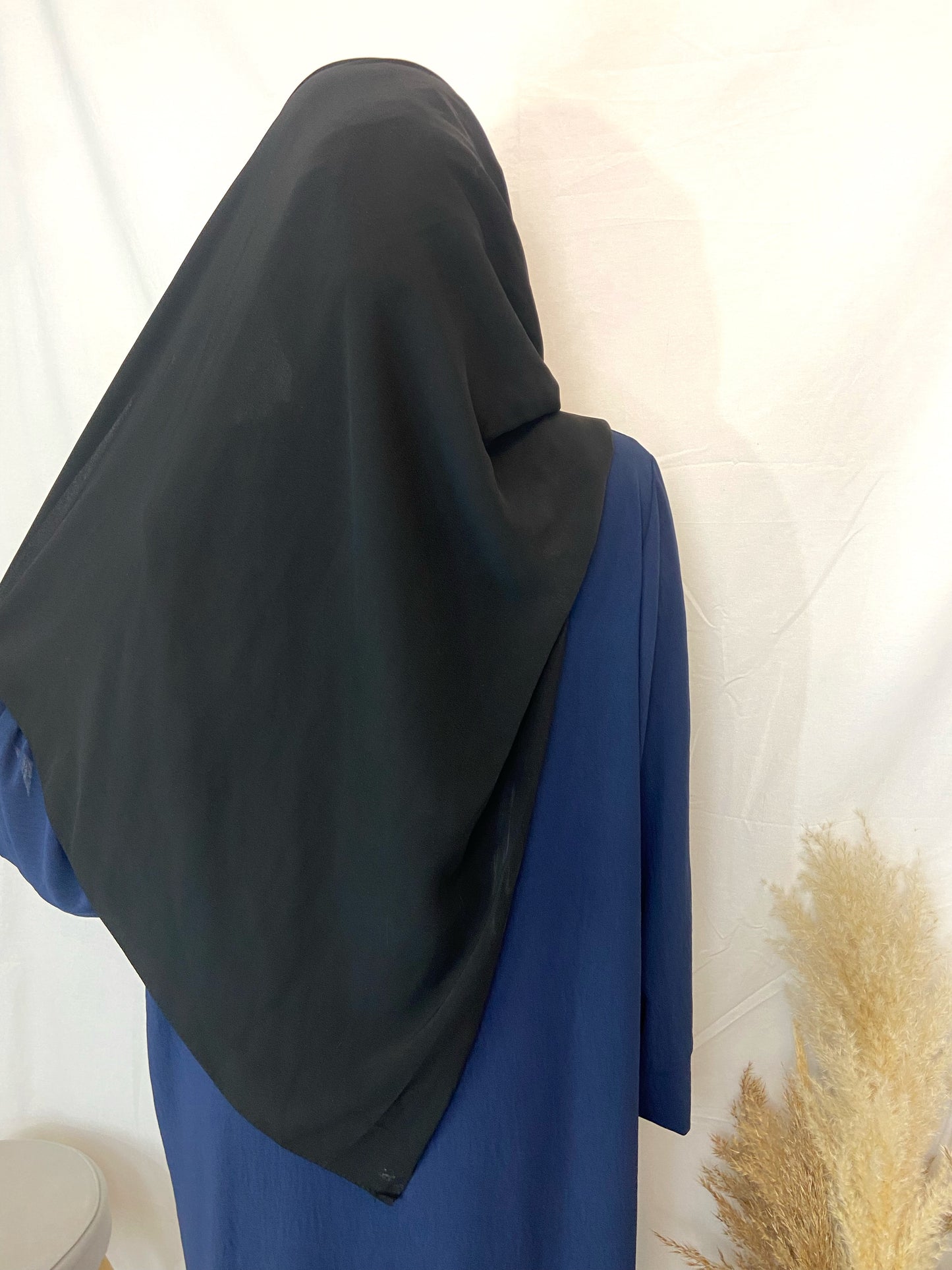 Hijab Soie de Médine noir