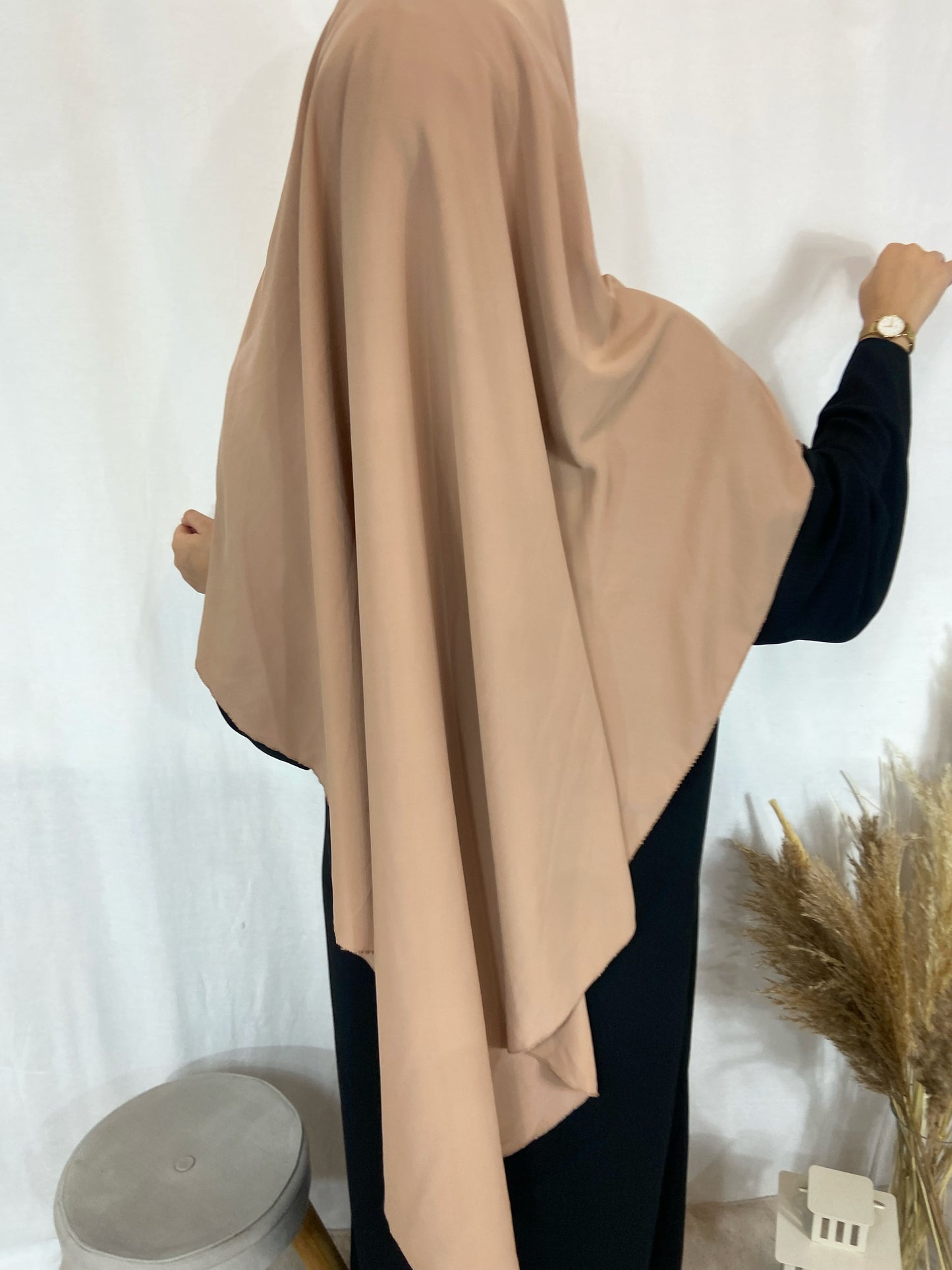 Khimar Soie de Médine Long Bronze