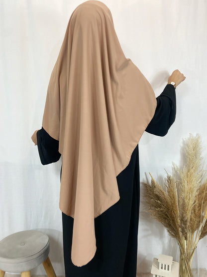 Khimar Soie de Médine Long Bronze