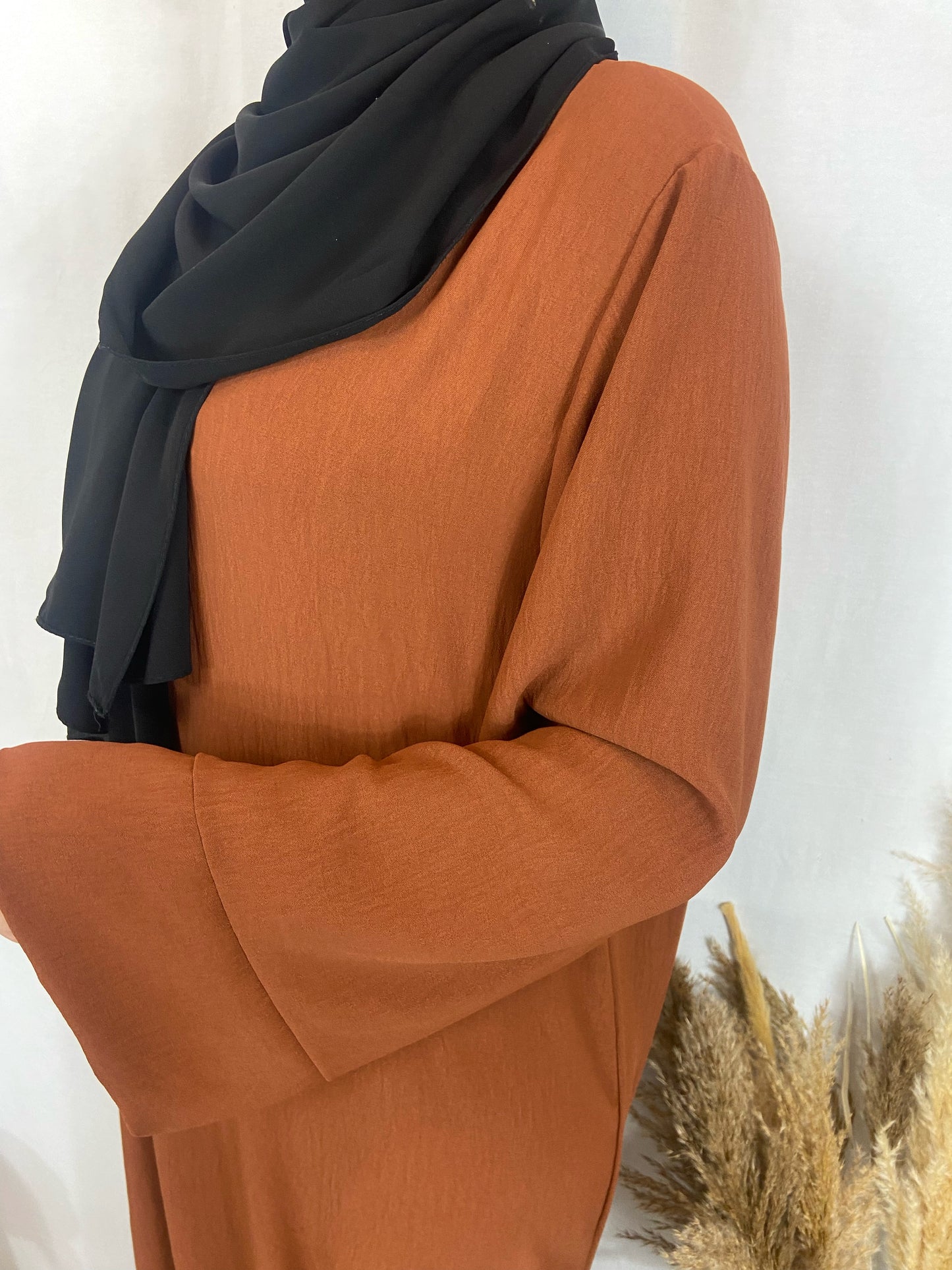 Abaya Imen Jazz Terracotta