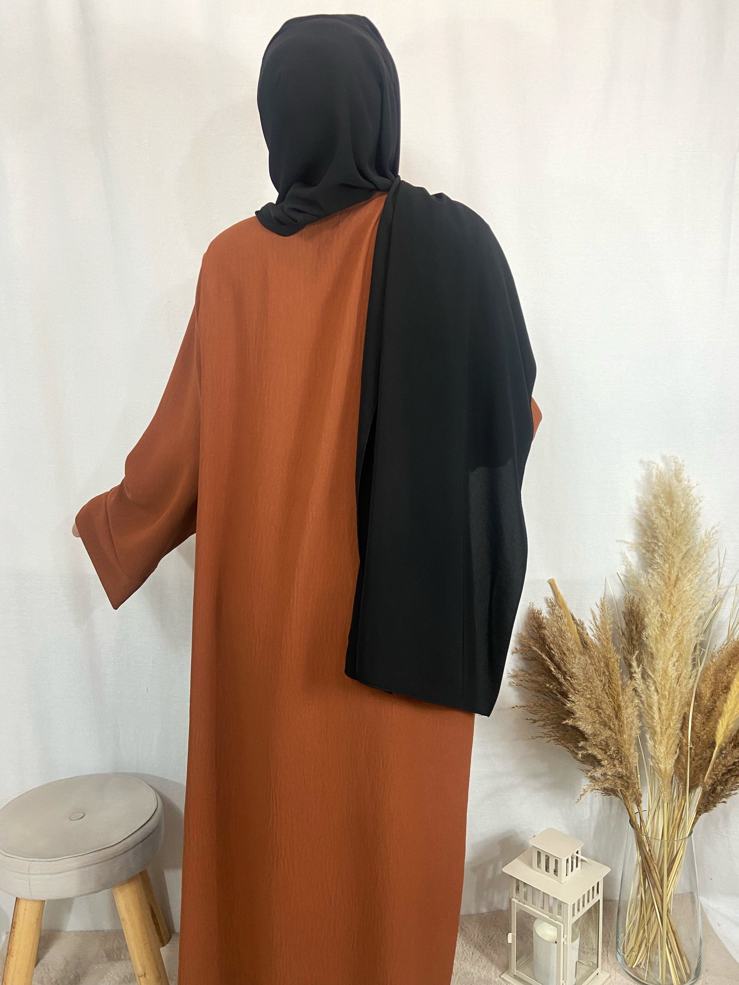 Abaya Imen Jazz Terracotta