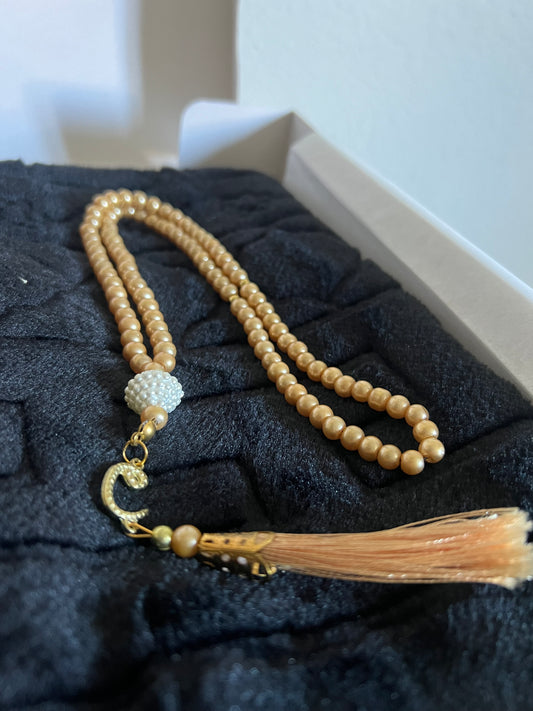 Tasbih Chapelet doré