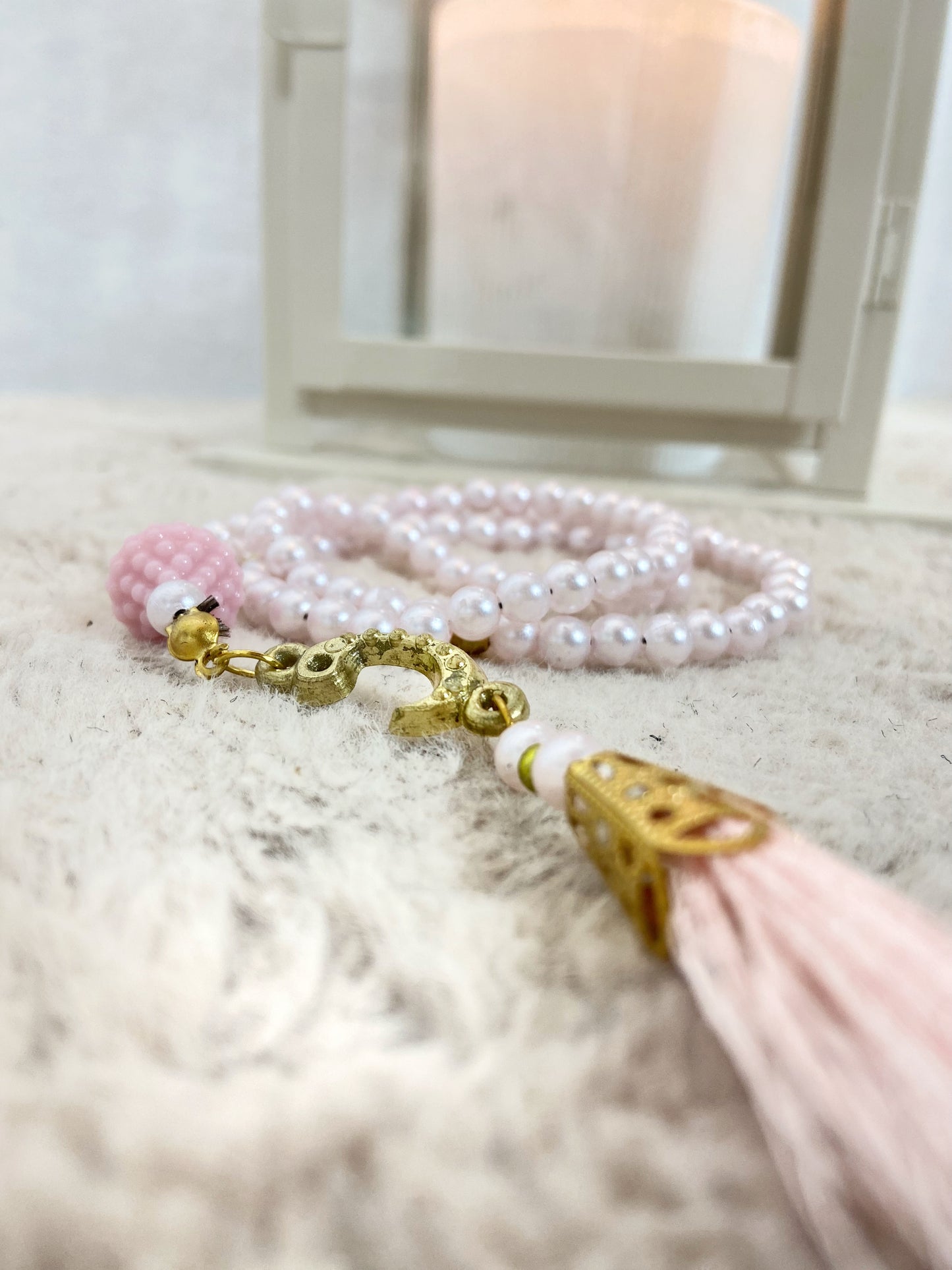 Tasbih / Chapelet rose